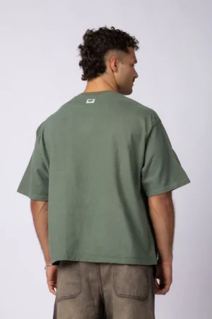Alternative view of REMERA BOXY ZAC MILITAR