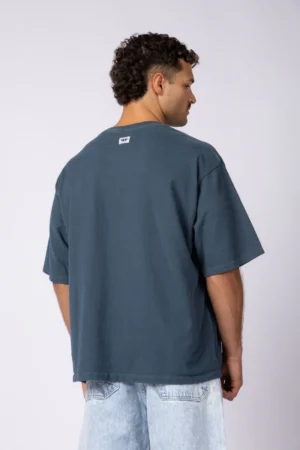 Alternative view of REMERA BOXY ZAC NAVY