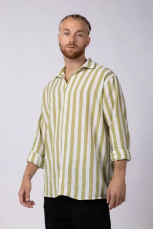 CAMISA LINO DRAM MILITAR