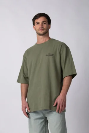REMERA OVER RHY CHAMP MILITAR