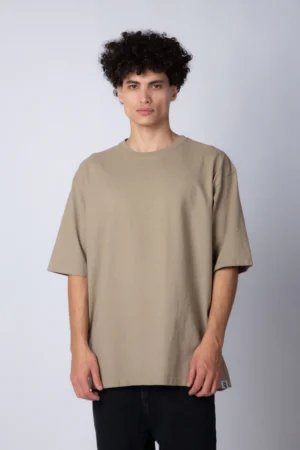 REMERA OVER CARL BEIGE