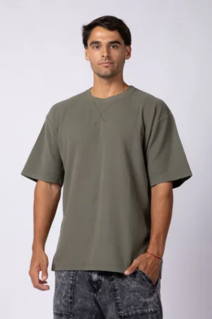 REMERA OVER FYLO MILITAR