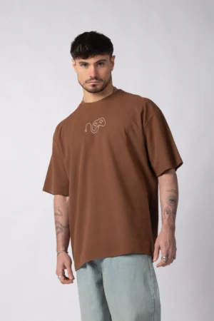 REMERA OVER HANA PLAY CHOCO