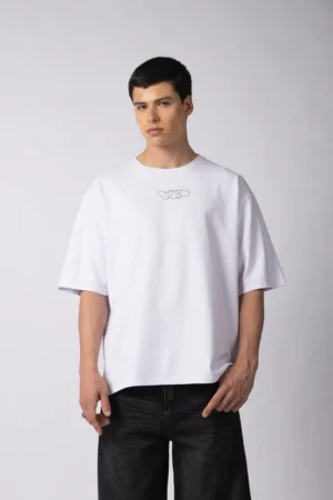 REMERA OVER RHY DESIGN BLANCA