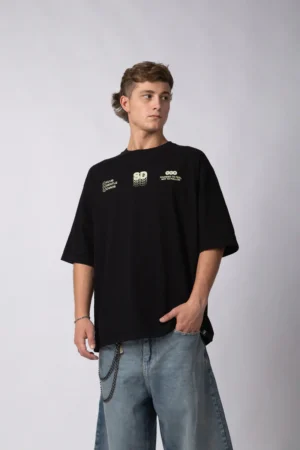 REMERA OVER RHY SOFT NEGRA