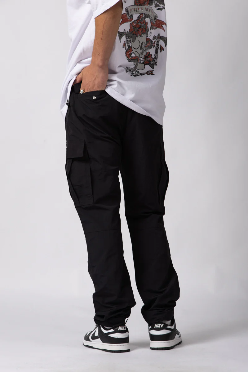PANTALON CARGO RUSH NEGRO - Imagen 2