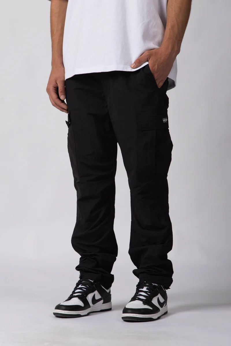 PANTALON CARGO RUSH NEGRO