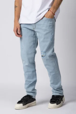 JEANS FALCON SCRATCHED CELESTE