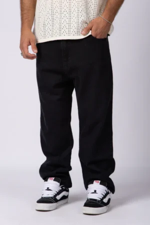 JEANS MOM SHELBY NEGRO