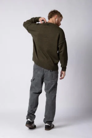 Alternative view of SWEATER OVER ZURI MILITAR