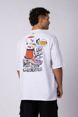 Alternative view of REMERA OVER TAZ SWEET BLANCA