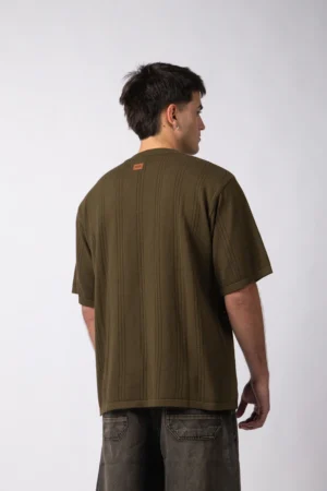 Alternative view of REMERA TEJIDA VITO MILITAR