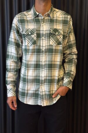 CAMISA HOLLAN VERDE CUADRILLE