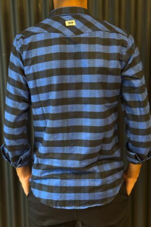 Alternative view of CAMISA HASSELT AZUL