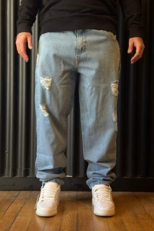 JEANS RELAXED TAURUS SCRATCHED SKY