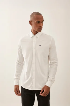 CAMISA PIQUE BLANCA