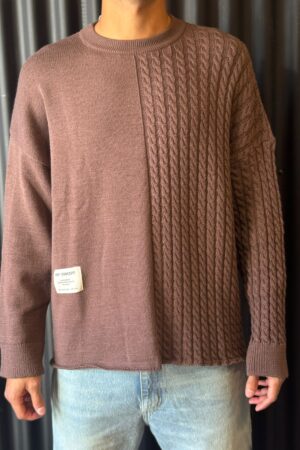 SWEATER VARN CHOCO