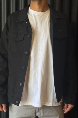 CAMPERA JEANS NEGRA