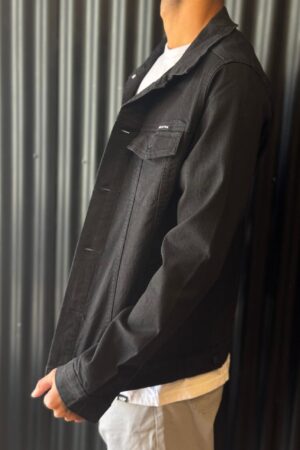 Alternative view of CAMPERA JEANS NEGRA
