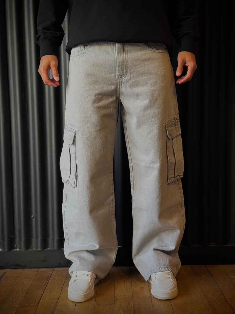 JEANS CARGO BAGGY NEVADO