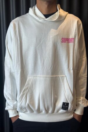 BUZO CANGURO RUST SUPPORT BLANCO