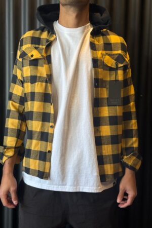 CAMISA LUMBER AMARILLA