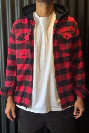 CAMISA LUMBER ROJA