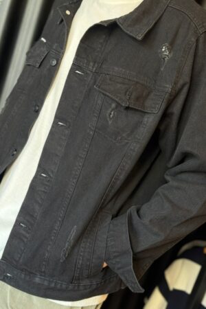 Alternative view of CAMPERA JEANS BLACK ROT