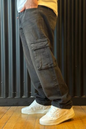 Alternative view of JEANS CARGO NEGRO