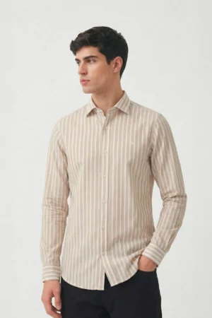 CAMISA AUSTRIA CAMEL