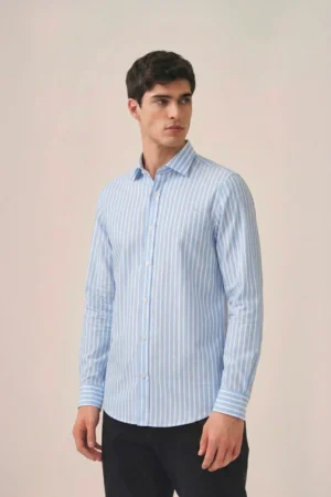 CAMISA AUSTRIA CELESTE