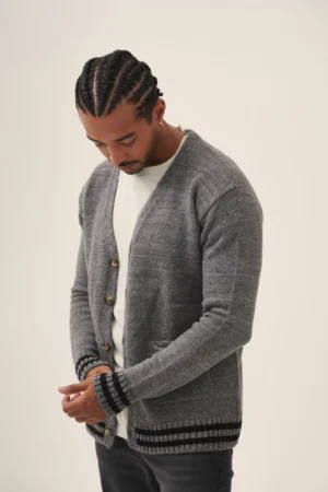 CARDIGAN COLLEGE GRIS
