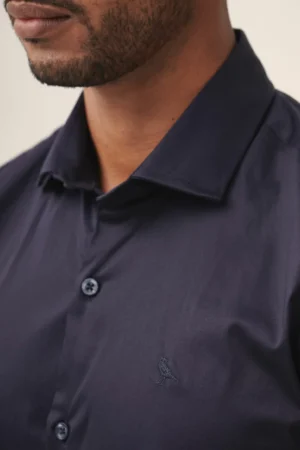 Alternative view of CAMISA GALES AZUL