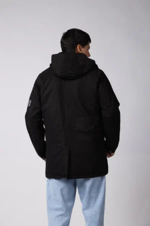 Alternative view of PARKA JANNU BLACK