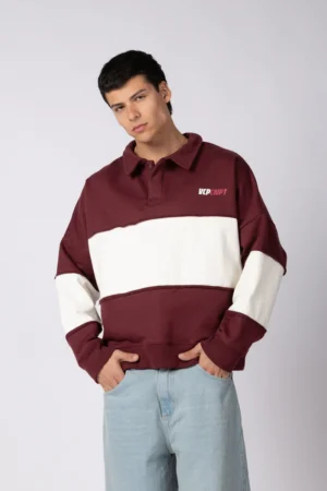 BUZO POLO KRO PAIR BORDO