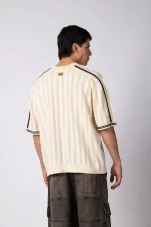 Alternative view of REMERA TEJIDA SPORT CRUDO