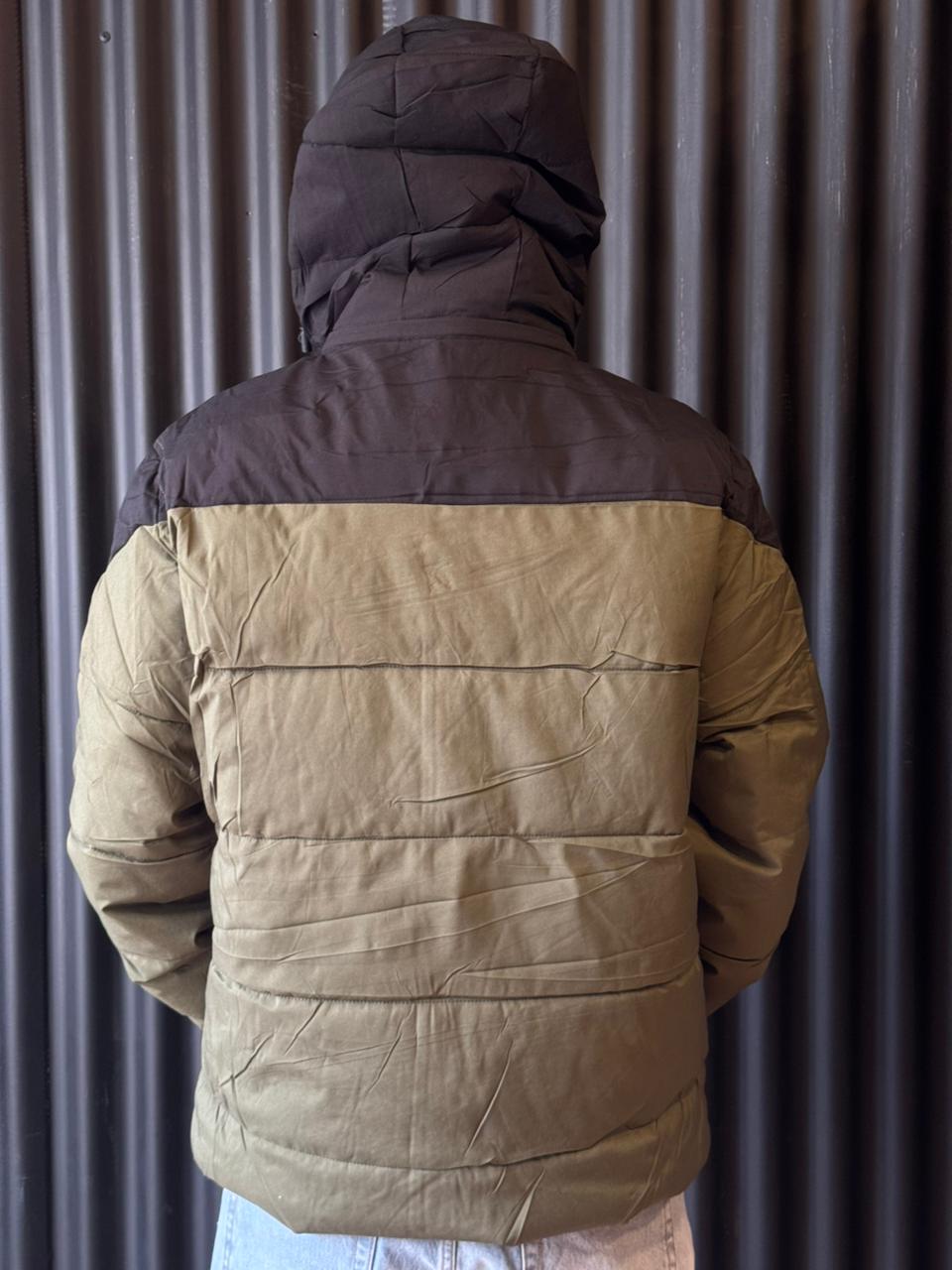 CAMPERA BICOLOR VERDE - Imagen 2