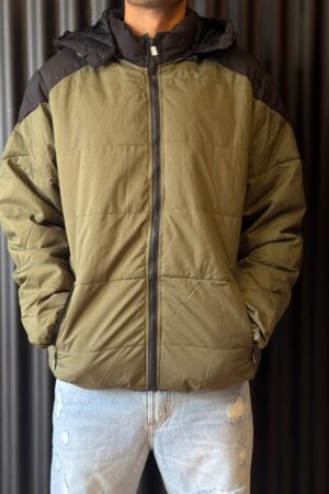 CAMPERA BICOLOR VERDE