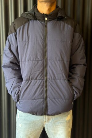 CAMPERA BICOLOR AZUL
