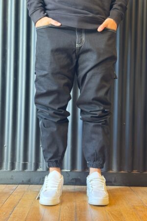 JOGG JEANS NEGRO COSTURA