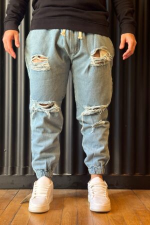 JOGG JEANS CELESTE ROTURA