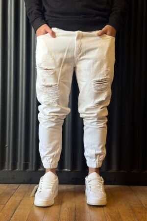 JOGG JEANS BLANCO