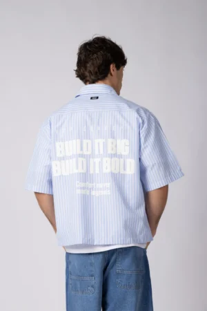 Alternative view of CAMISA MANGA CORTA JYX BUILD CLOUD