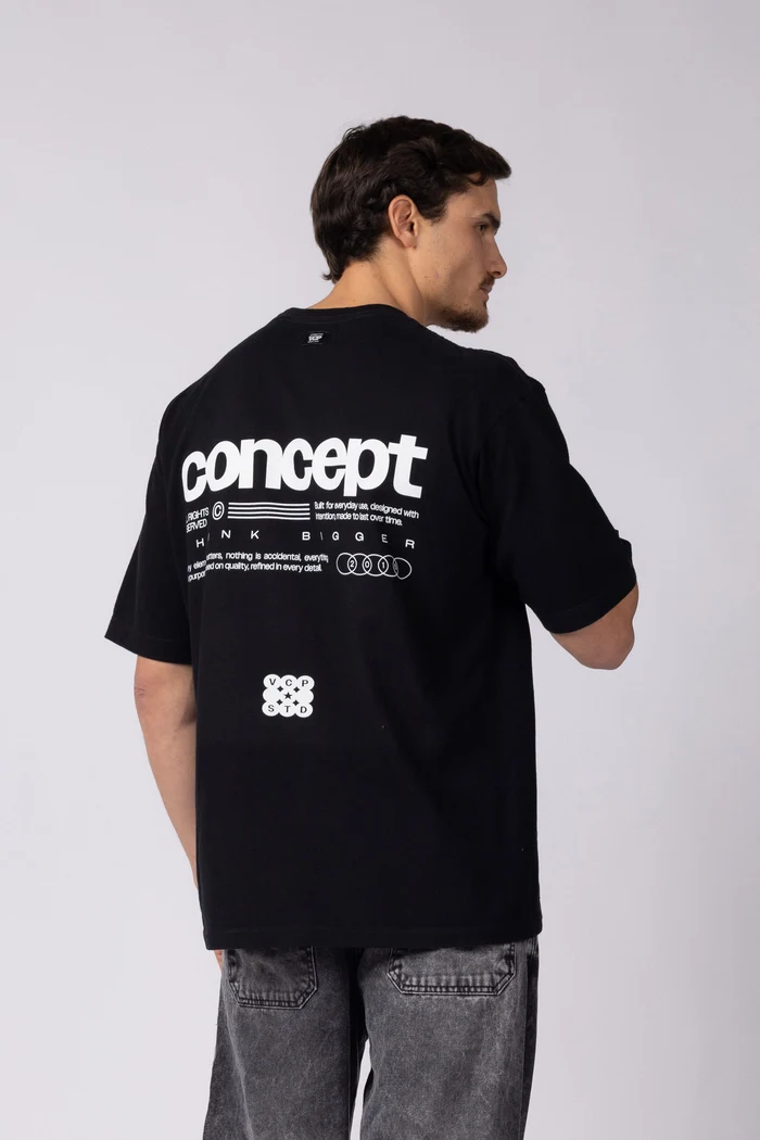 REMERA OVER RHY BIGGER NEGRA - Imagen 2