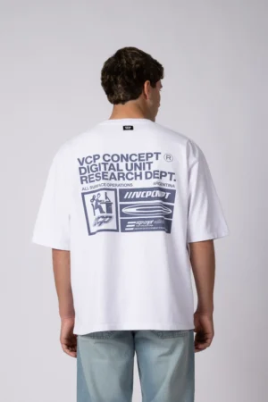 Alternative view of REMERA OVER RHY DIGITAL BLANCA