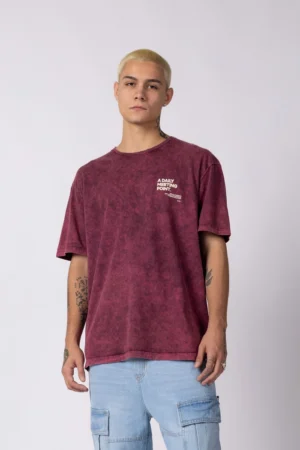 REMERA DB DUSK BORDO