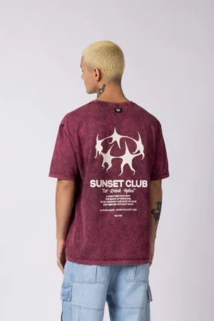 Alternative view of REMERA DB DUSK BORDO