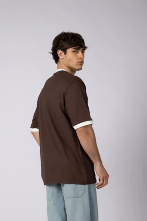 Alternative view of REMERA CLAX THINGS CHOCO