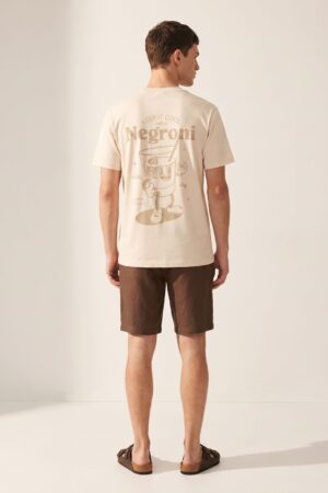 REMERA GRAPHIC TEE NEGRONI CRUDO
