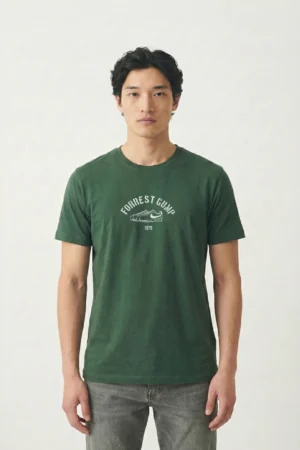 REMERA GRAPHIC TEE FORREST GUMP VERDE